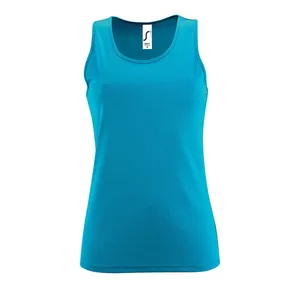 Заказать Майка женская Sporty TT Women ярко-бирюзовая, размер M с доставкой и скидками