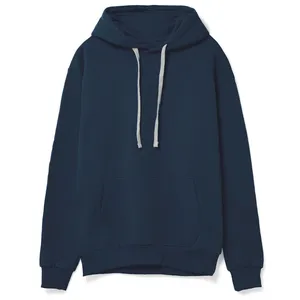 Толстовка с капюшоном Unit Kirenga Heavy, темно-синяя заказать онлайн со своим дизайном в РПК КБ с доставкой и скидками