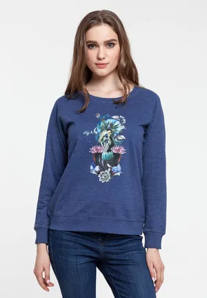 Толстовка Beauty Sleep, синий меланж заказать онлайн со своим дизайном в РПК КБ с доставкой и скидками