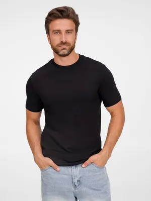 Футболка унисекс T-Bolka 180, черная заказать онлайн со своим дизайном в РПК КБ с доставкой и скидками