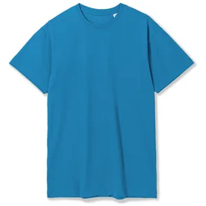 Футболка унисекс T-Bolka 180, бирюзовая заказать онлайн со своим дизайном в РПК КБ с доставкой и скидками