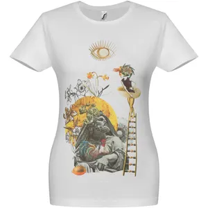 Футболка женская «Трудно быть богом» заказать онлайн со своим дизайном в РПК КБ с доставкой и скидками