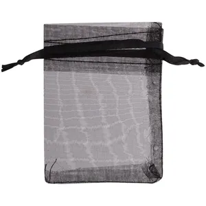 Мешочек подарочный Gauze, черный заказать онлайн со своим дизайном в РПК КБ с доставкой и скидками