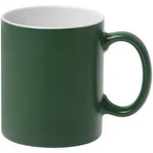 Кружка Promo матовая, темно-зеленая заказать онлайн со своим дизайном в РПК КБ с доставкой и скидками