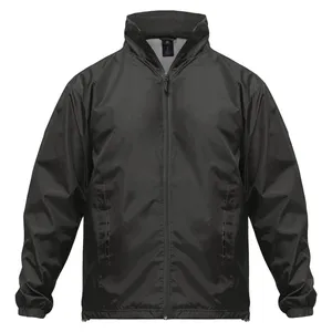 Ветровка ID.601 черная заказать онлайн со своим дизайном в РПК КБ с доставкой и скидками