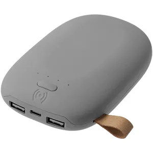Аккумулятор с беспроводной зарядкой Pebble Wireless 9000 мАч, серый заказать онлайн со своим дизайном в РПК КБ с доставкой и скидками