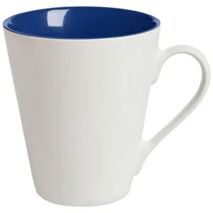 Кружка New Bell матовая, белая с синим заказать онлайн со своим дизайном в РПК КБ с доставкой и скидками