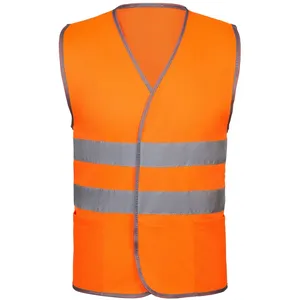 Сигнальный жилет СО-1 ТР, оранжевый флуоресцентный заказать онлайн со своим дизайном в РПК КБ с доставкой и скидками