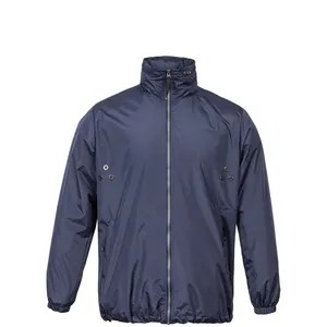 Ветровка светоотражающая Lattvind, темно-синяя заказать онлайн со своим дизайном в РПК КБ с доставкой и скидками