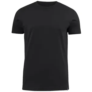 Футболка мужская American U, черная заказать онлайн со своим дизайном в РПК КБ с доставкой и скидками