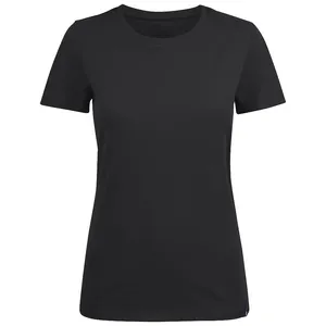 Футболка женская Ladies American U, черная заказать онлайн со своим дизайном в РПК КБ с доставкой и скидками