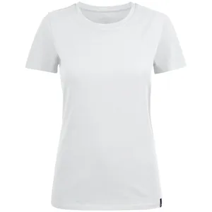 Футболка женская Ladies American U, белая заказать онлайн со своим дизайном в РПК КБ с доставкой и скидками