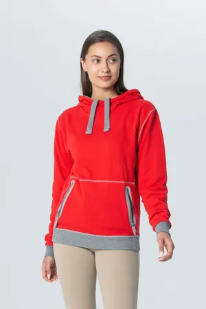 Двусторонняя толстовка Revers, серая с красным заказать онлайн со своим дизайном в РПК КБ с доставкой и скидками