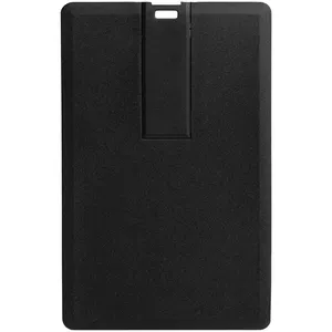 Флешка Card, 8 Гб, черная заказать онлайн со своим дизайном в РПК КБ с доставкой и скидками