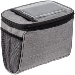 Термосумка для велосипеда Cool Bike, серая заказать онлайн со своим дизайном в РПК КБ с доставкой и скидками