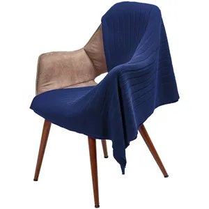 Плед Field, ярко-синий (василек) заказать онлайн со своим дизайном в РПК КБ с доставкой и скидками