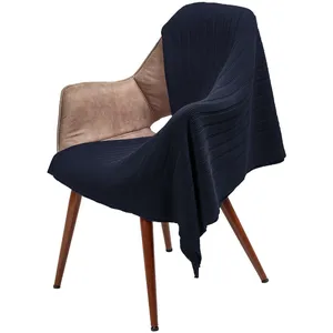 Плед Field, темно-синий заказать онлайн со своим дизайном в РПК КБ с доставкой и скидками