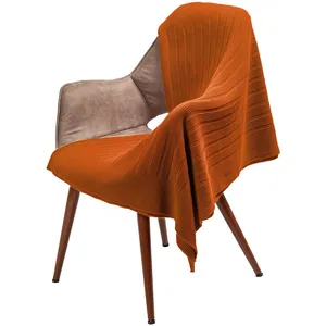 Плед Field, оранжевый заказать онлайн со своим дизайном в РПК КБ с доставкой и скидками