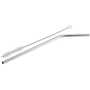 Набор Mellow, с изогнутой трубочкой, серебристый заказать онлайн со своим дизайном в РПК КБ с доставкой и скидками