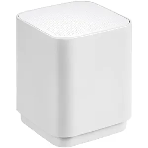 Беспроводная колонка с подсветкой гравировки Glim, белая заказать онлайн со своим дизайном в РПК КБ с доставкой и скидками