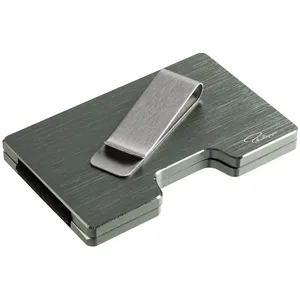 Футляр для карт с зажимом для купюр Cooper, серый заказать онлайн со своим дизайном в РПК КБ с доставкой и скидками