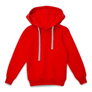 Толстовка с капюшоном детская Kirenga Kids, красная заказать онлайн со своим дизайном в РПК КБ с доставкой и скидками