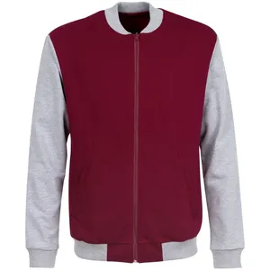 Бомбер College, бордовый заказать онлайн со своим дизайном в РПК КБ с доставкой и скидками