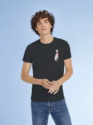 Футболка мужская Ghost of Love, черная заказать онлайн со своим дизайном в РПК КБ с доставкой и скидками