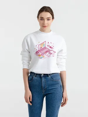 Толстовка «Осака. Юке», белая заказать онлайн со своим дизайном в РПК КБ с доставкой и скидками