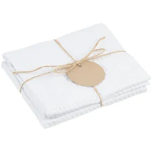 Набор кухонных полотенец Good Wipe, белый с белым заказать онлайн со своим дизайном в РПК КБ с доставкой и скидками