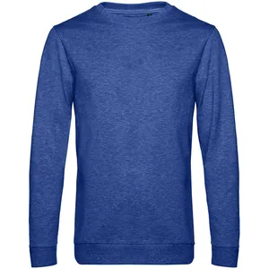 Свитшот унисекс Set In, ярко-синий меланж заказать онлайн со своим дизайном в РПК КБ с доставкой и скидками
