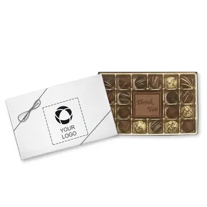 Подарочная коробка с трюфелями Thank You, 20 штук заказать онлайн со своим дизайном в РПК КБ с доставкой и скидками