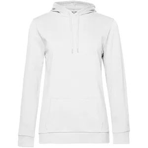 Заказать Толстовка с капюшоном женская Hoodie, белая, размер XXL с доставкой и скидками
