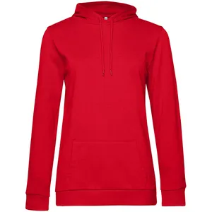 Заказать Толстовка с капюшоном женская Hoodie, красная, размер XL с доставкой и скидками