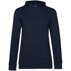 Заказать Толстовка с капюшоном женская Hoodie, темно-синяя, размер XL с доставкой и скидками