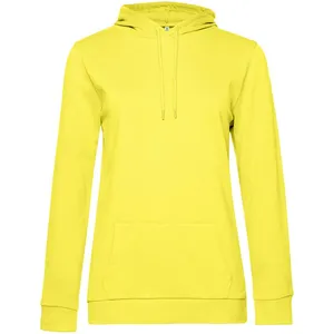 Заказать Толстовка с капюшоном женская Hoodie, желтая, размер XS с доставкой и скидками