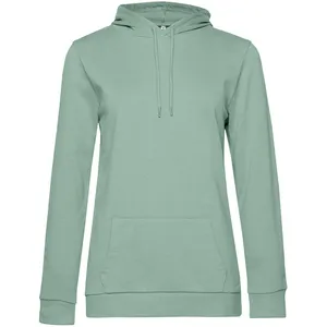 Заказать Толстовка с капюшоном женская Hoodie, серо-зеленая, размер XXL с доставкой и скидками