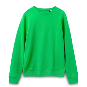 Свитшот унисекс BNC Inspire (Organic), зеленый заказать онлайн со своим дизайном в РПК КБ с доставкой и скидками
