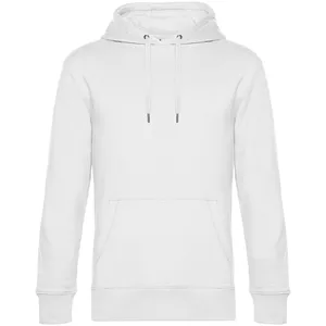 Толстовка с капюшоном унисекс King, белая заказать онлайн со своим дизайном в РПК КБ с доставкой и скидками