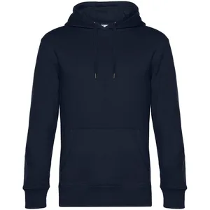 Заказать Толстовка с капюшоном унисекс King, темно-синяя, размер 4XL с доставкой и скидками