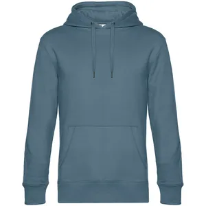 Толстовка с капюшоном унисекс King, серо-синяя заказать онлайн со своим дизайном в РПК КБ с доставкой и скидками