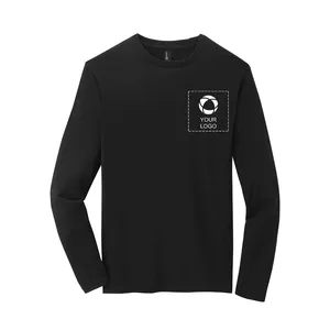 Футболка с длинным рукавом Very Important Tee с печатью на левой груди заказать онлайн со своим дизайном в РПК КБ с доставкой и скидками