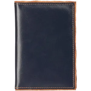 Обложка для паспорта Palermo, синяя заказать онлайн со своим дизайном в РПК КБ с доставкой и скидками