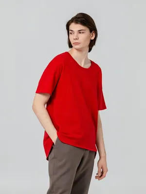 Футболка унисекс Kosmos 1.0, красная заказать онлайн со своим дизайном в РПК КБ с доставкой и скидками