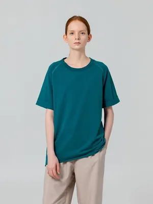 Футболка унисекс Vozduh 1.0, темно-бирюзовая заказать онлайн со своим дизайном в РПК КБ с доставкой и скидками