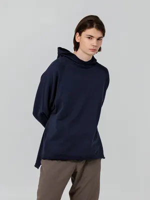 Худи унисекс Vozduh 1.0, темно-синее заказать онлайн со своим дизайном в РПК КБ с доставкой и скидками