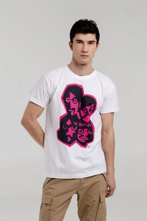 Футболка «Меламед. The Beatles», белая заказать онлайн со своим дизайном в РПК КБ с доставкой и скидками