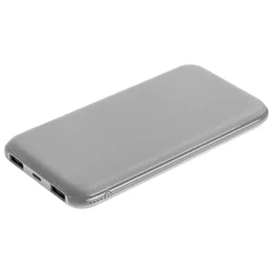 Аккумулятор с подсветкой markBright City, 10000 мАч, серый заказать онлайн со своим дизайном в РПК КБ с доставкой и скидками