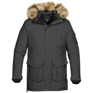 Парка мужская Explorer, серый меланж заказать онлайн со своим дизайном в РПК КБ с доставкой и скидками