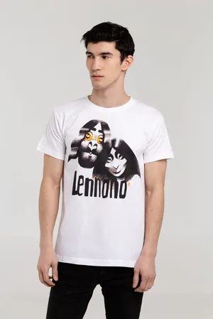 Заказать Футболка «Меламед. John Lennon, Yoko Ono», белая, размер L с доставкой и скидками